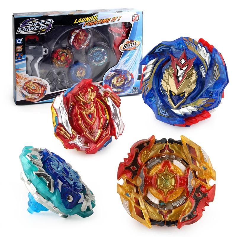Premium Children's Plastic Metal Toy Boys' Beyblade Set With Launcher Grip And Arena