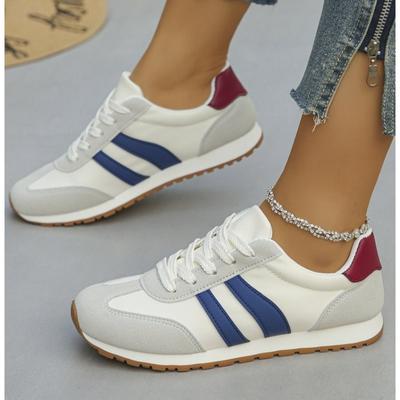 Neue Freizeitschuhe Allround-Laufschuhe Atmungsaktive Stoffoberfläche Leichte Sportschuhe Damenschuhe Zapatos De Mujer