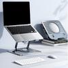 Foldable Computer Stand with Ventilation Holes Heat Dissipation Adjustable Rotations Height for 15.6inch Laptops