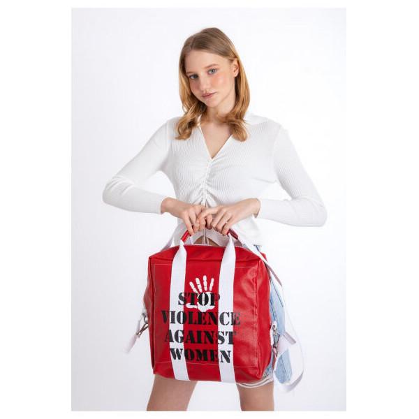 

Красная женская сумка на плечо Noval Company