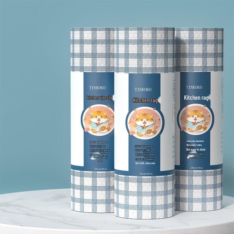 Suport drăguț pentru prosoape de hârtie rulou: Suport de depozitare pentru lavete, de birou, fără găuri