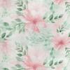 Royal Velvet Fabric Polyester For Sewing - Motif Flowers - Rdx2127