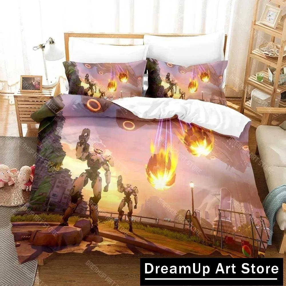 3D Printing Game Overwatch 2 Invasion Bedding Set Single Twin Full Queen King Size Bed Set Adult Kid Bedroom Duvet Cover Sets