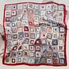 Spring and Summer Graffiti Flowers 71 * 71 Square Scarf Travel Sunscreen Headscarf Practical High-end Scarf for Mother