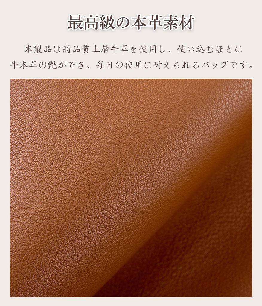 Genuine Leather Shoulder Bag for Tote Square Large Commuting Leather Gray [Aladeno] Women, Bag, 2-way, Handbag, Lightweight, Capacity, Crossbody,