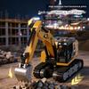 New Desktop Remote Control Engineering Car 1:64 Simulation Mini Excavator Alloy Semi-Scale Remote Control Car