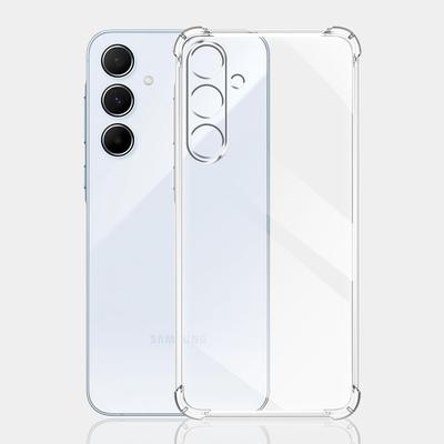 Shockproof Clear Case For Samsung Galaxy M55 F55 C55 M44 5G Soft Clear Silicone Phone Case For Samsung C55 F55 M44 M55 5G Cover