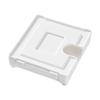 Magnetic Coffee Filter Paper Holder for Fridge and Coffee Machine – Fan-Shaped Storage Box