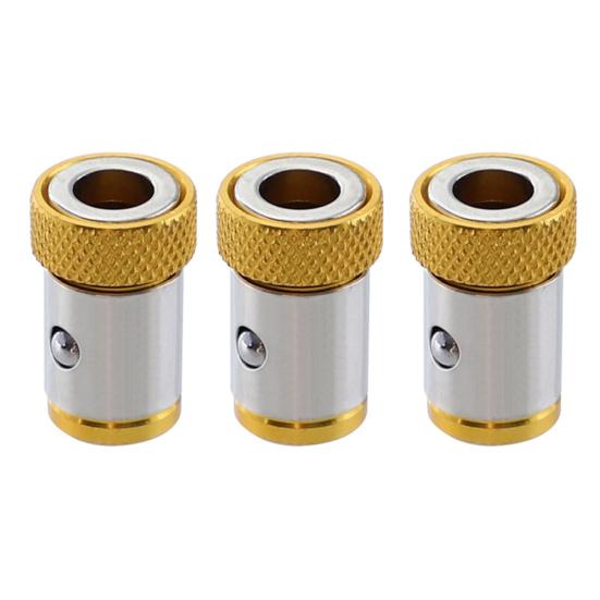 2/3/4Pcs Screwdriver Head Magnetic Rings Anti-impact High Precision Reusable Magnetizer Ring Magnetic Screw Ring Holders Household Tools