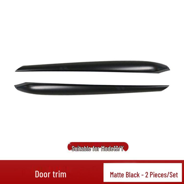Carbon Fiber Decor Strips for Tesla Model 3/Y Dashboard & Console Protection