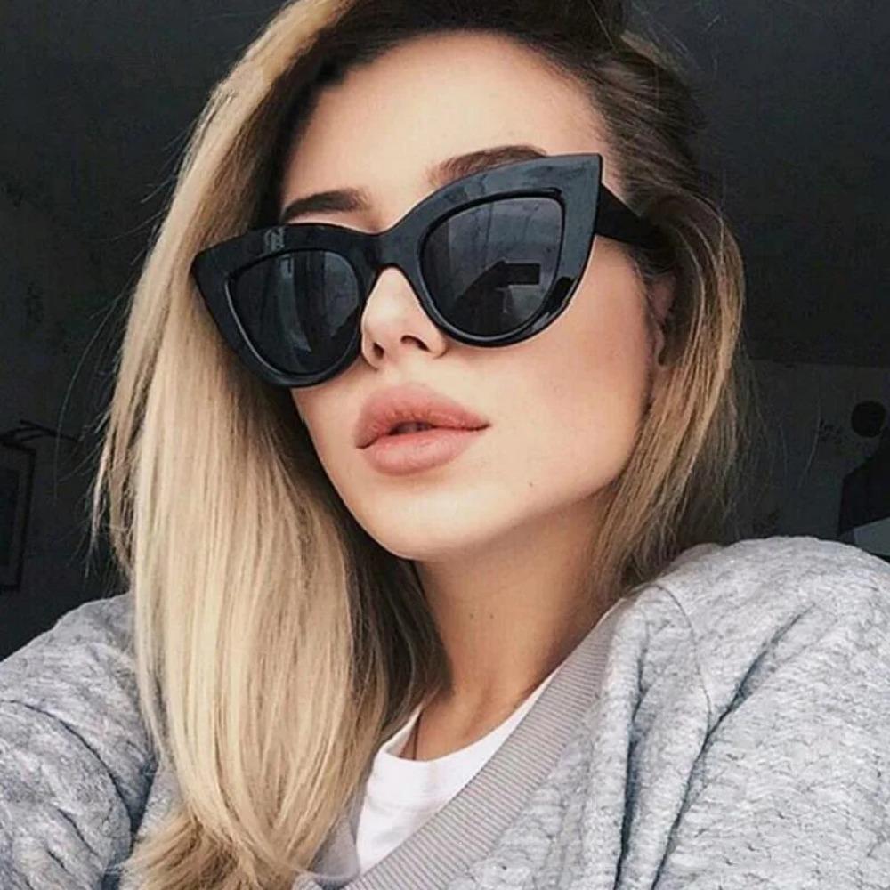 retro cat eye sunglasses fashionable versatile street sunglasses driving sun shading sunglasses outdoor beach party essentials