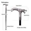 Dinosaur Lizard Walking Cane Fashion Decorative Walking Stick Gentleman Elegant Cosplay Cane Knob Crosier 93cm