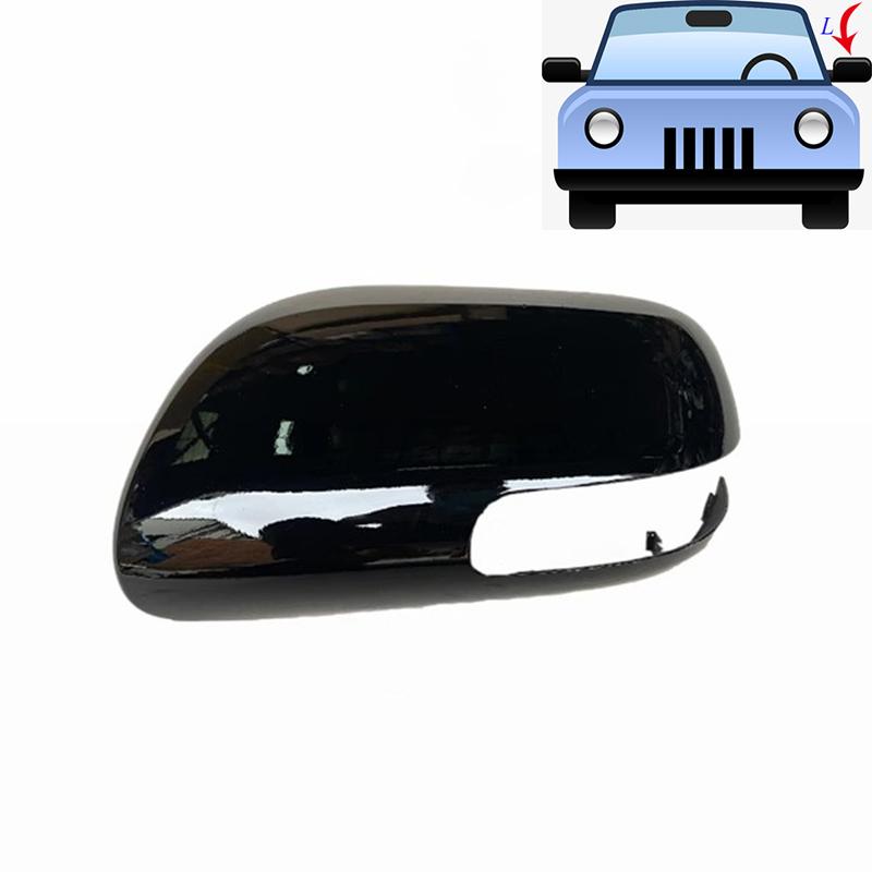 Protective Cover Door Mirror Shell For Toyota Yaris 2008-2013 Car Rearview Accessories Replace Champaign Gold Black