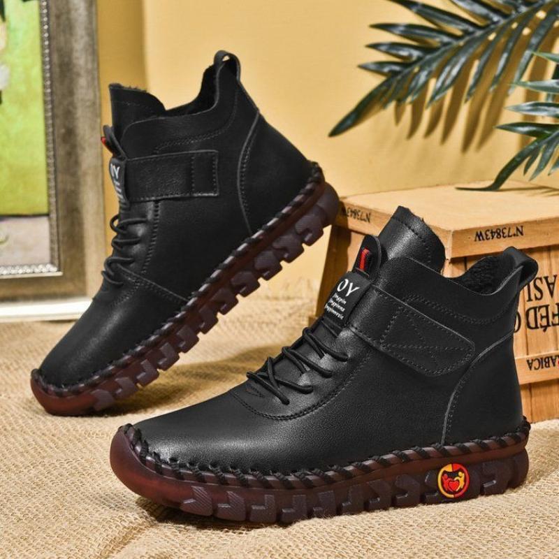 Mode 2025 Winter Neu Britischer Stil Damenstiefel Mode Vielseitige Damenschuhe Schlicht Komfort Damen Stiefeletten Zapatos De Mujer