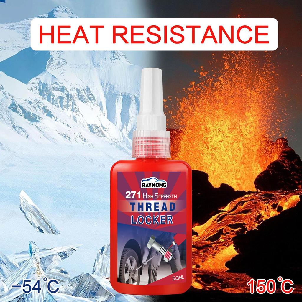 Rayhong 271 Threadlocker Removable metal anti-loosening sealing medium viscosity anaerobic adhesive
