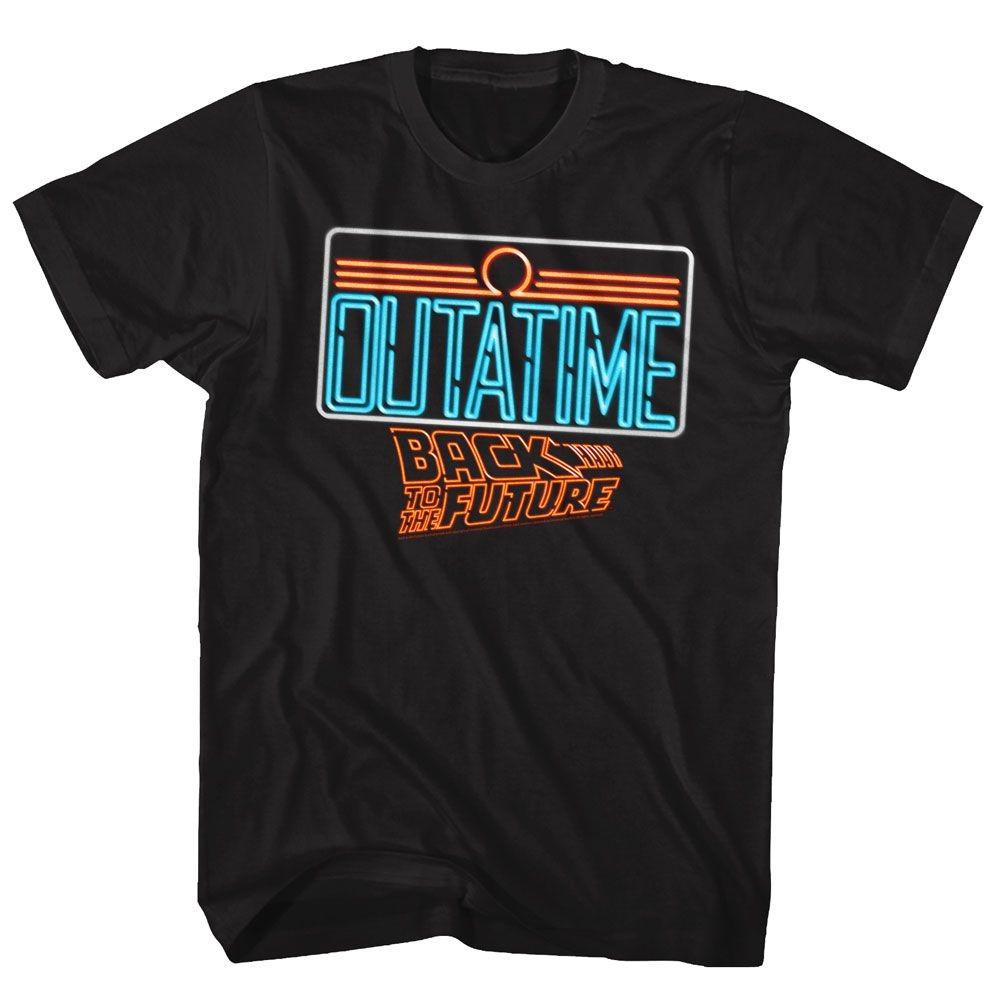Back To The Future Neon Movie Shirt XXXL