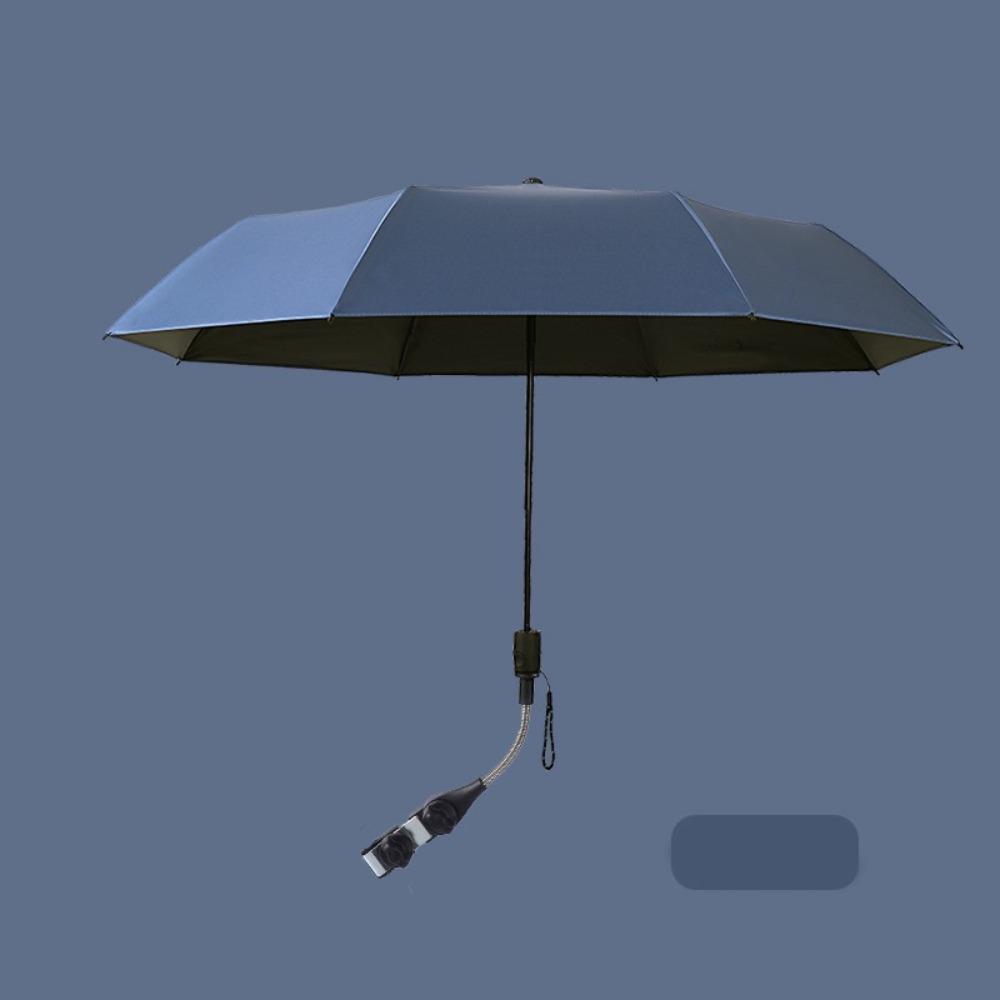 Pure Color Universal Baby Parasol with Holder Clip Lamp Sun Protection  for Trolley Bike Wheelchair