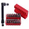 GOLD DEER Security Torx Bit Set with Magnetic Extension Bit Star Hex Wrench Security Screwdriver Hand Screwdriver Bits for Drilling and Portable