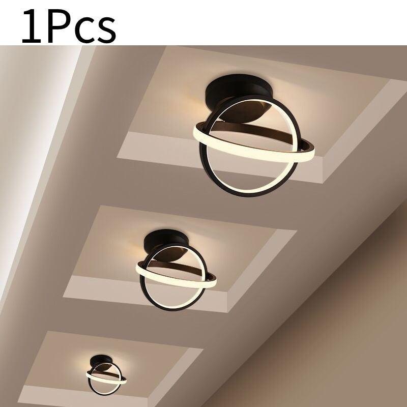 Modern Minimalist Led Ceiling Light For Hallways And Entryways With Creative Nordic Design