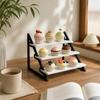 3 Tier Jewelry Dispaly Shelf Space Saving Doll Model Shelf Dessert Display Stand Cupcake