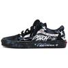 Old Skool Abrasion Resistant Abrasion Resistant Low Top Skateboard Shoes Unisex Black VN000D3HBKA(Team1148-)