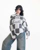 Unisex Heavyweight Plaid Patchwork Winter Sweater - European & American Streetwear