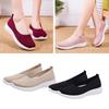 Stylish Knitted Casual Sneakers Women's Breathable Hollow Mesh Shoes