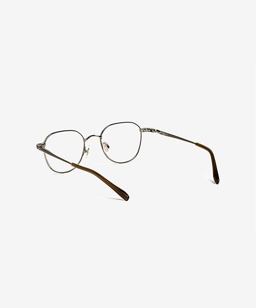 Techeuoaiweeo Mei Eyeglass Frames C4 Matte Silver