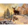 Huacan Full Square Diamond Painting Landscape Diamond Embroidery Snow Scene Picture Rhinestone Mosaic Painting