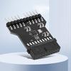 USB 3.0 19PIN To USB 2.0 9PIN Header Splitter Adapter Wear Resist Conversion Adapter for Water Cooling Fan Speed Measurement