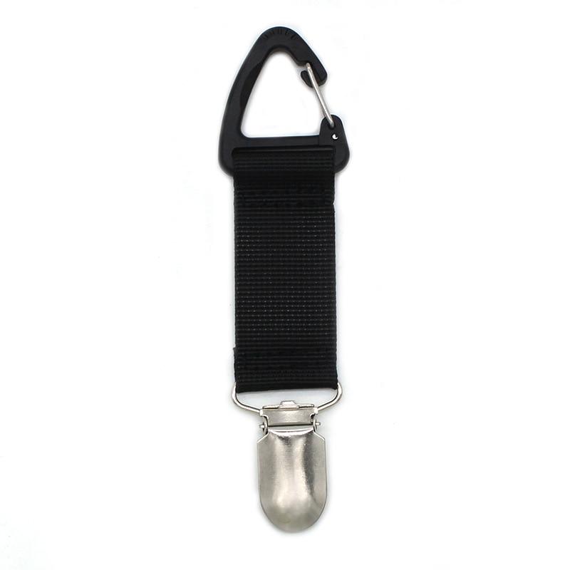 Clip per cappello da viaggio da appendere alla borsa, zaino, bagaglio, per bambini, adulti, viaggi all'aperto, accessori da spiaggia