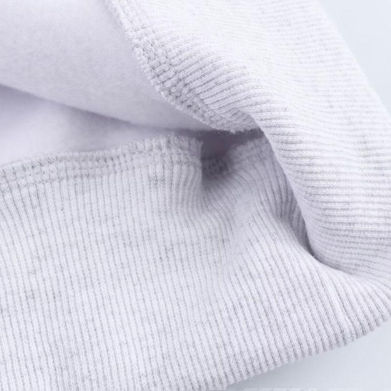 Kaslead New Women clothes European and American Wind Belt Trim Printing Hoodie Casual Pants 6050316 6050317