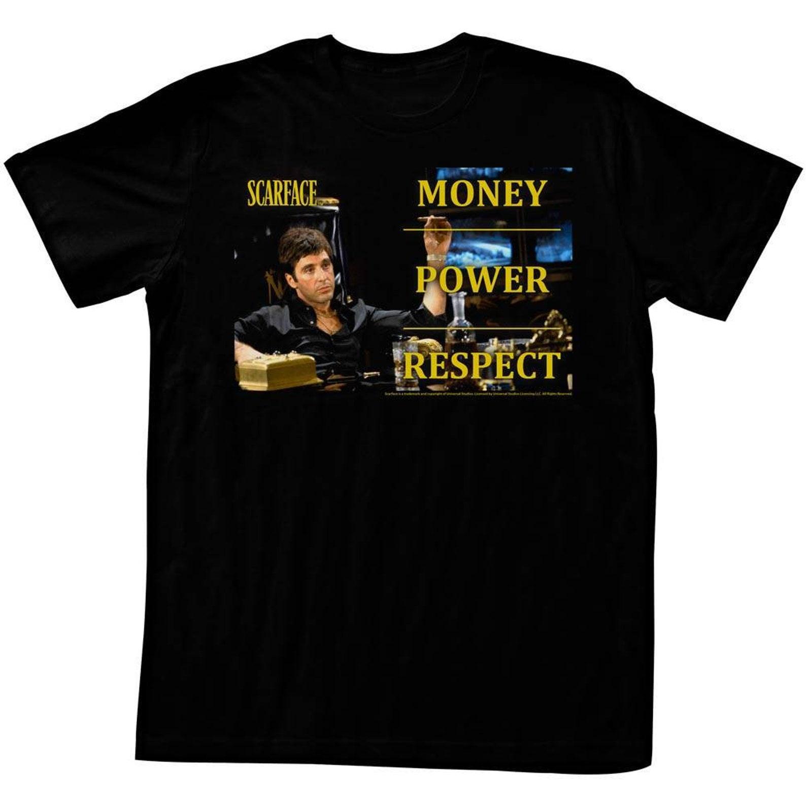 Scarface Monpowres Black T-Shirt 4XL