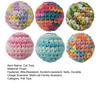 Interactive Cat Toys, Wool Crocheted Ball, Bite-Resistant Teaser Ball for Scratching Chasing, Plush Safe Toy for Cats