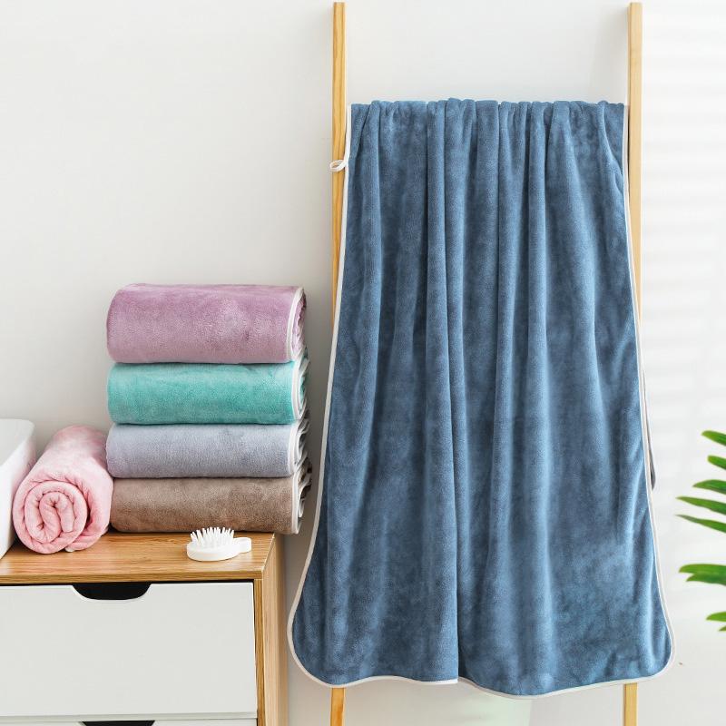 Toalla deportiva de fibra ultrafina de secado rápido para gimnasio, yoga, toalla absorbente de sudor, toalla de playa bordada para hombre y mujer 30x110cm