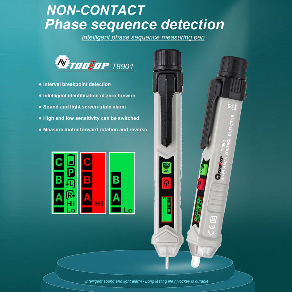 TTL T8901 Phase Induction Test Pen Light Test Pen Noncontact Test