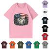 Modisches rundhalsiges lässiges bedrucktes kurzärmeliges T-Shirt Top für Damen und Herren