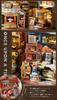 moin moin Scale Dollhouse DIY Kit Set Instructions Miniature Shop with European Stained Handmade Fairy Tale Picture General Goods Classical Antique