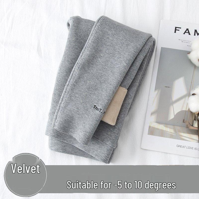 Women's Thick Fleece-Lined High-Waisted Winter Leggings - Slimming, Non-Pilling, Warm, Thin Fleece Pants
