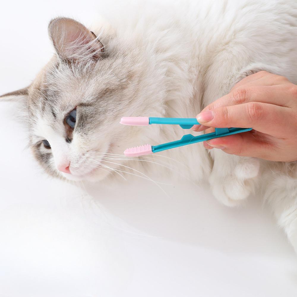 Handheld Cat Mucus Brush Professional Safe Pet Eye Comb Tear Stain