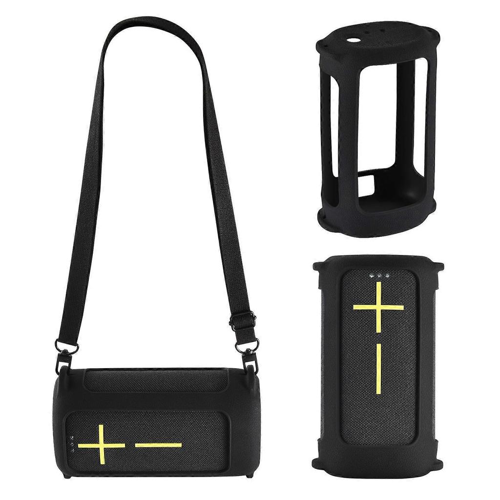 Travel Case Replacement for EVERBOOM Portable Waterproof Wireless Bluetooth-compatible Speakers Case Storage Bag Black