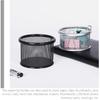 Operitacx 4Pcs Paper Clip Holders Mesh Paper Clip Holder Paperclip Dispenser Paper Clip Organizer Binder Clip Bobby Pin Hair Clip Holder for Desk