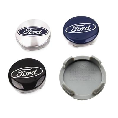 Samolepka na auto 4 ks 54mm Středové krytky kol Znak Logo Pro Ford Focus Mondeo Mustang Fiesta Kuga MK2 Everest Escape Příslušenství