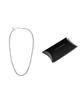 Decoroso Unisex Double Ring Surgical Chain Necklace