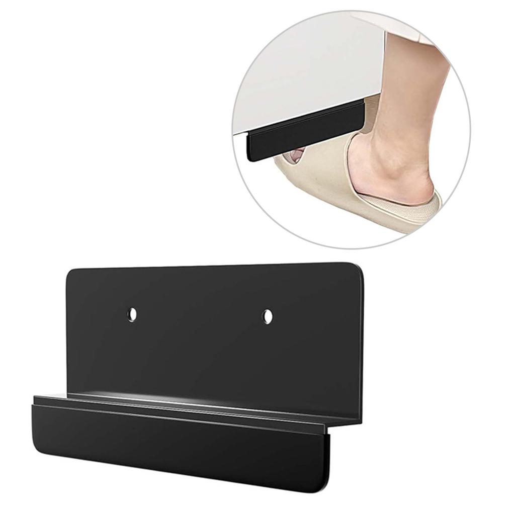 Metal Foot Pull Handle Under Cabinet Pull for Trash Drawers Convenient & Hygienic Solution for Kitchen & Bathroom Use