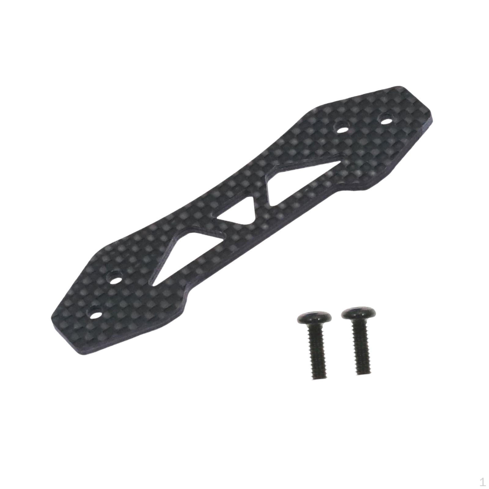 

Front Reinforcement Plate 9.5x5.4cm Replacement for Tto2 Tto2D 1/10 RC Car