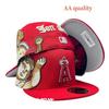 Berretto da Baseball Ricamato Premium Unisex a Visiera Piatta Hip Hop Streetwear Tessuto Acrilico Vestibilità Regolabile