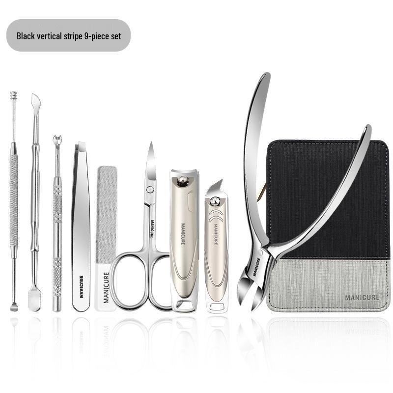 Professionelles Maniküre-Geschenkset: Nagelknipser, Eingewachsene Nagelknipser, Nagelscheren & Werkzeuge