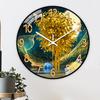 8-inch 20cm Light Luxury Wall Clock Home Living Room Modern Simple Clock Wall Mute Fashion Clock Watch