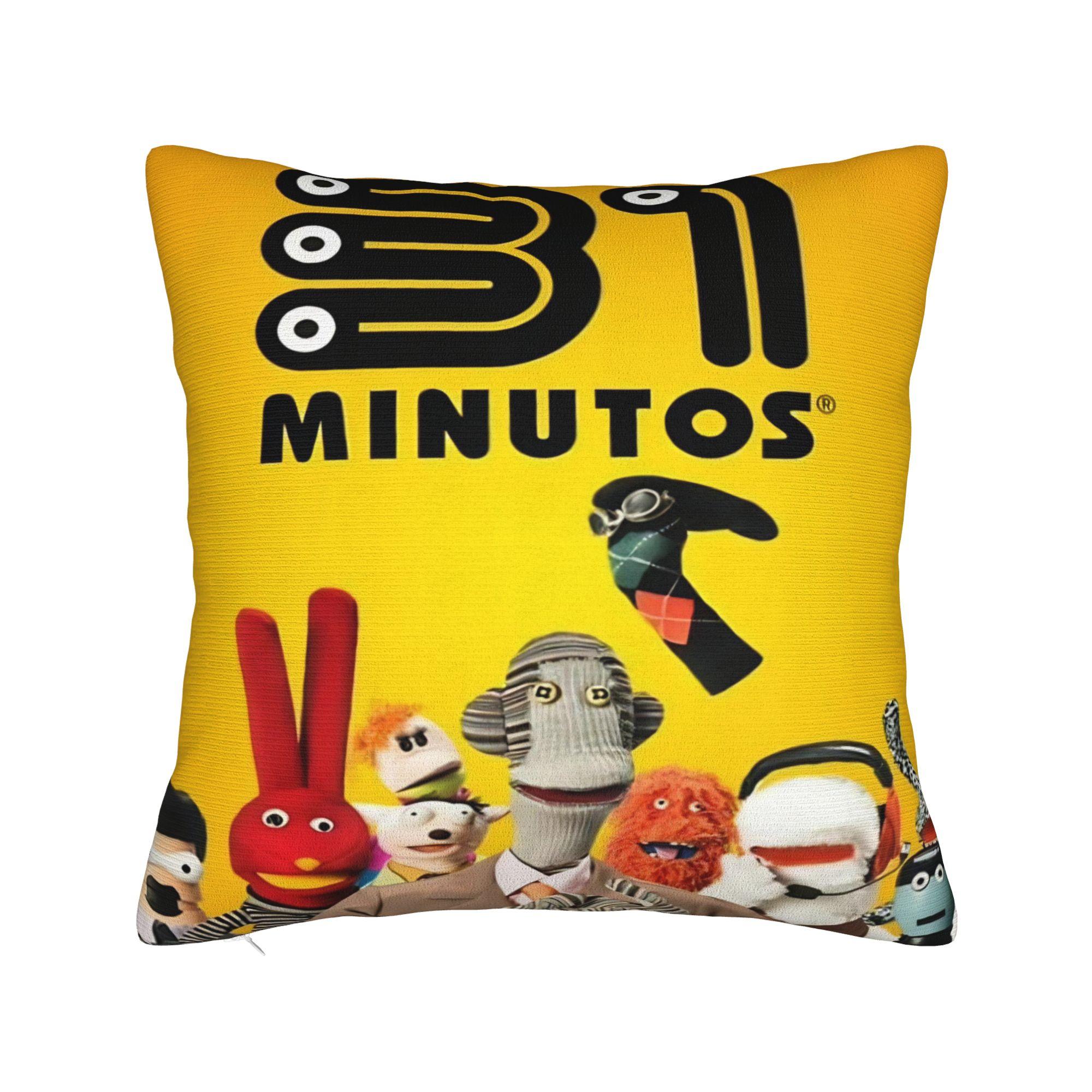 

Decorative Pillowcases 31 Minutos Comedy Merch Bed Pillow Case Cover Zippered Multi Size 12x12Inch